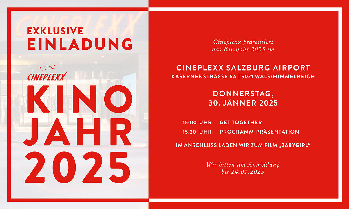 Einladung Kinojahr2025 CPXX SALZBURG AIRPORT