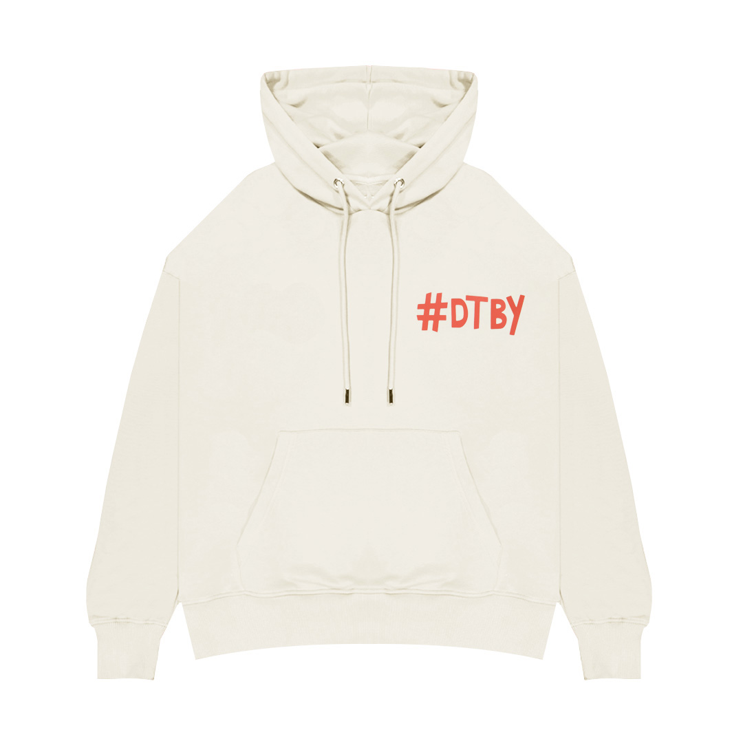 DTBY_Hoodie white_Front