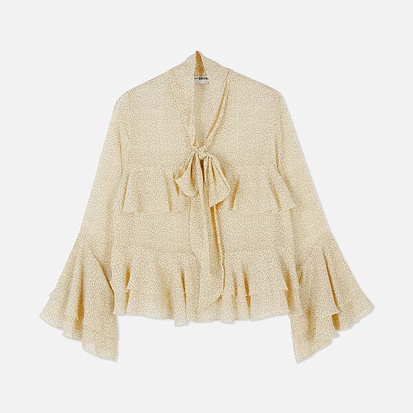 PRIMARK PRESENTS RITA ORA Tie Double Ruffle Blouse £16, €18, �20, PLN80, CZK470, RON90-min