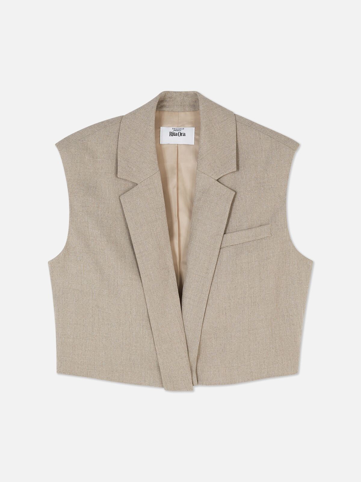 PRIMARK PRESENTS RITA ORA Padded Waistcoat £18, €20, �24, PLN90, CZK520, RON100-min