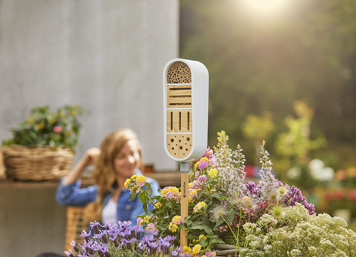 GARDENA PA Weltbienentag ClickUp! Insekten- und Bienenhotel