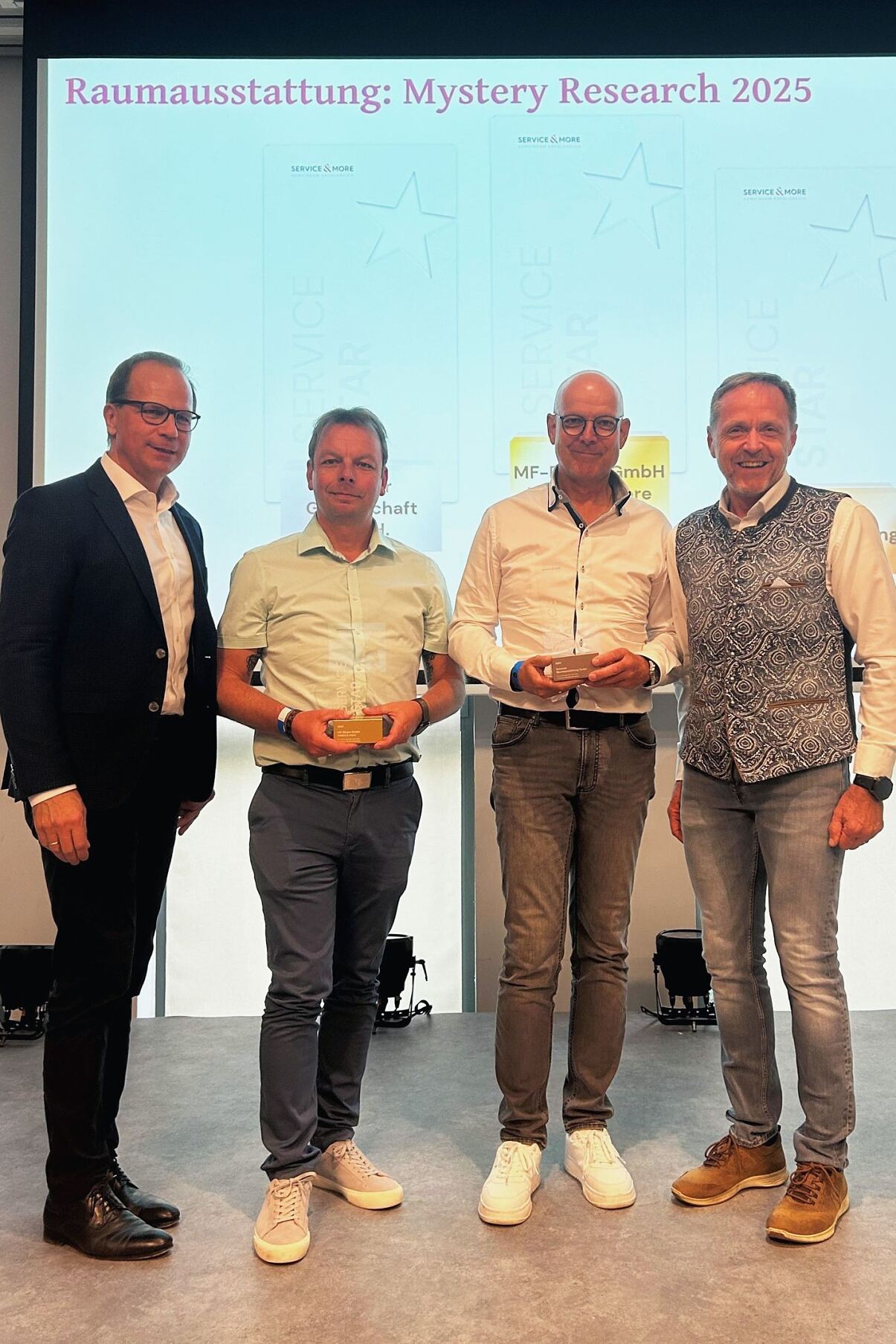 SERVICE&MORE Mystery Research2025 Raumausstattung