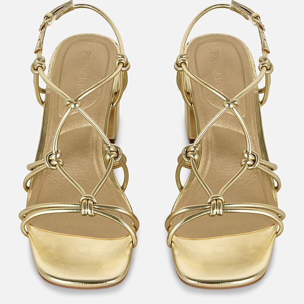 PRIMARK Knotted Block Heel Sandal, Gold, £16, €18, �20, RON90, PLN80, CZK415 (3)