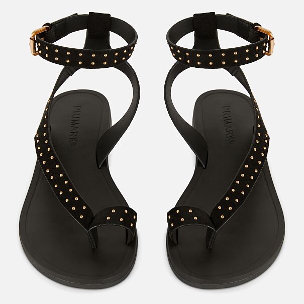 PRIMARK PRESENTS RITA ORA Black Toe Loop Sandal £10, €12, �14, PLN50, CZK260, RON60