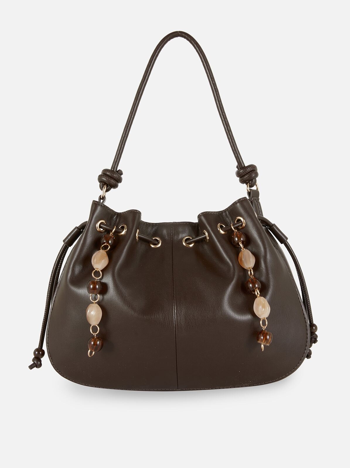 PRIMARK PRESENTS RITA ORA Beaded Pounch Chocolate £12, €14, �16, PLN60, CZK310, RON70 