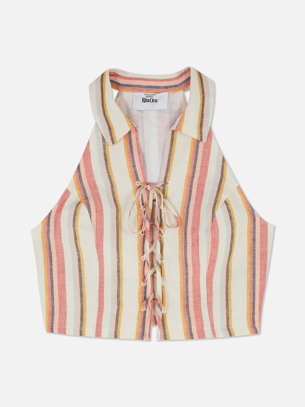 PRIMARK PRESENTS RITA ORA  Sleeveless Front Tie Shirt £15, €17, �19, PLN75, CZK440, RON85