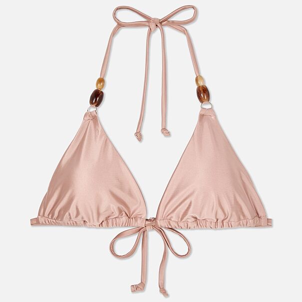 PRIMARK PRESENTS RITA ORA  Pink Bead Triangle Top £8, €10, PLN43, CZK260, RON50
