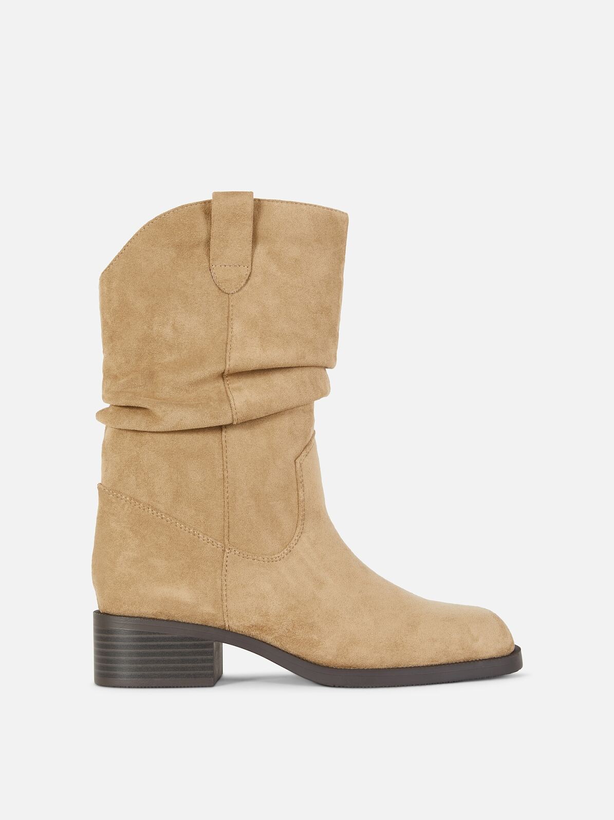 PRIMARK PRESENTS RITA ORA  Beige Slouch Boot £26, €30, �32, PLN130, CZK675, RON145