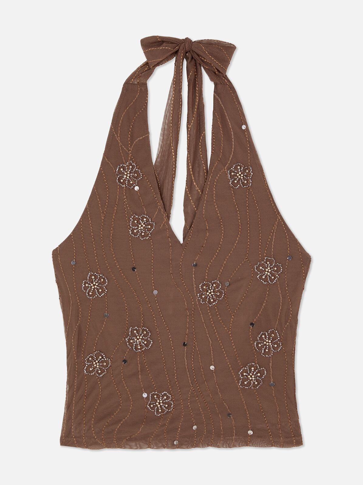 PRIMARK PRESENTS RITA ORA  Beaded Halter Top £12, €14, PLN60, CZK365, RON70