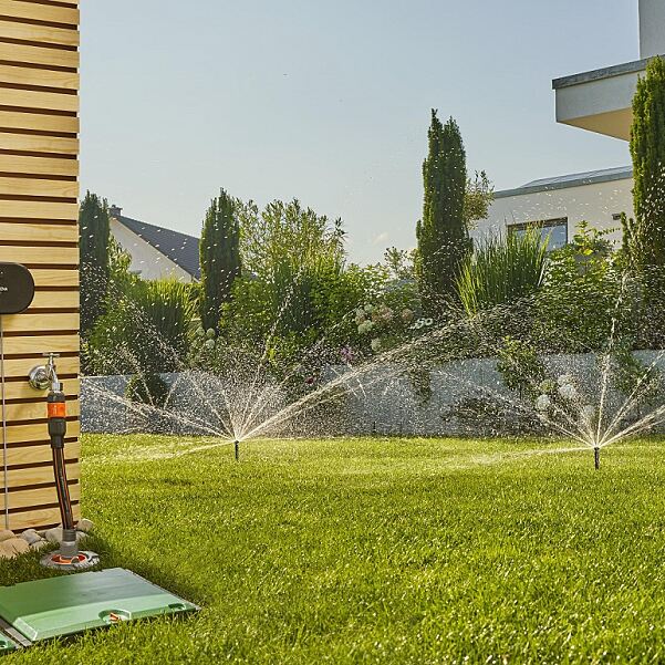 Gardena PA Hundstage Sprinklersystem und smart system