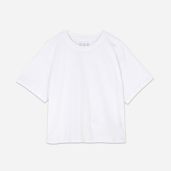 PRIMARK Cotton Boxy Tee, White, £5, €6, �8, RON30, PLN26, CZK155 (2)