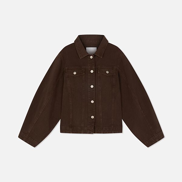PRIMARK CO Cinch Waist Jacket, Brown, £24, €26, �28, RON125, PLN115, CZK675