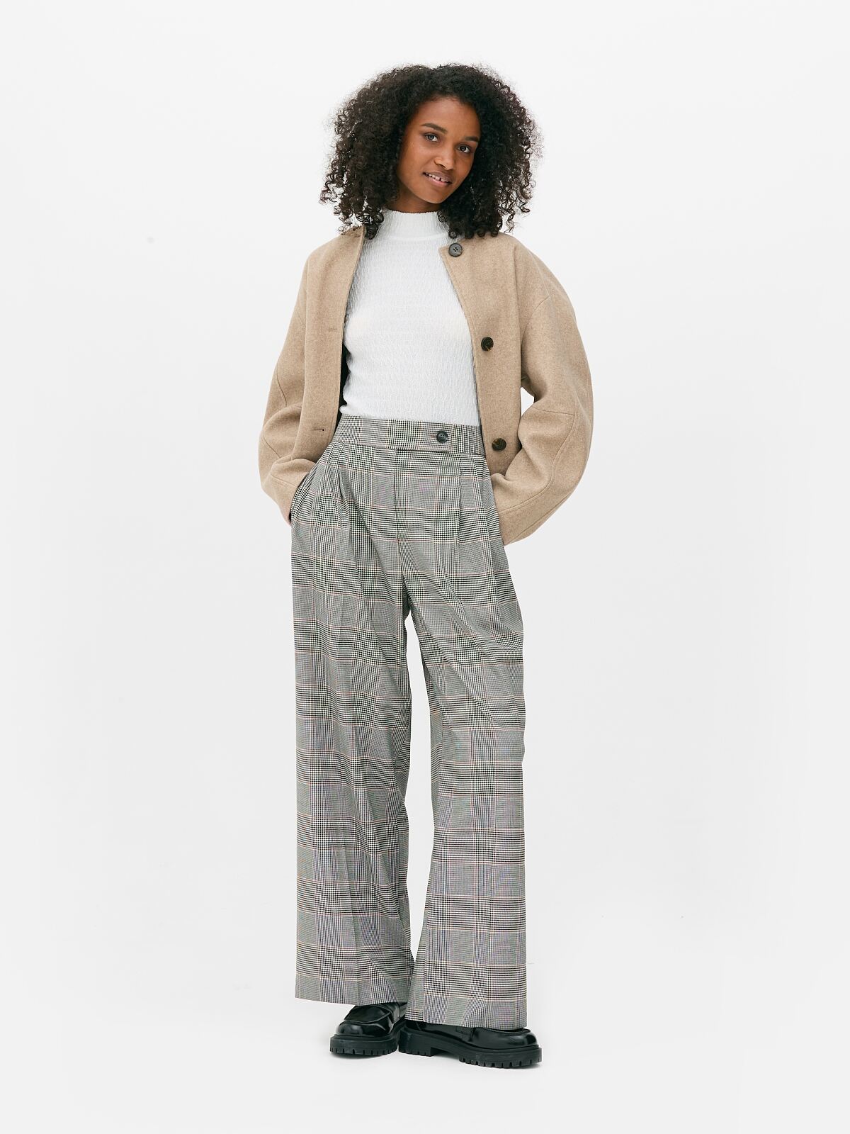 PRIMARK Check Slouchy Trouser, £16, €18, �22, RON90, PLN80, CZK470 (2)