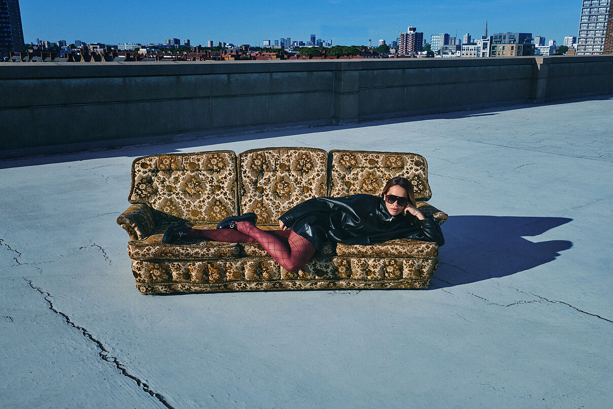 PRIMARK PRESENTS RITA ORA Asym PU Bomber, £34, €38, �42, PLN165, CZK990, RON185