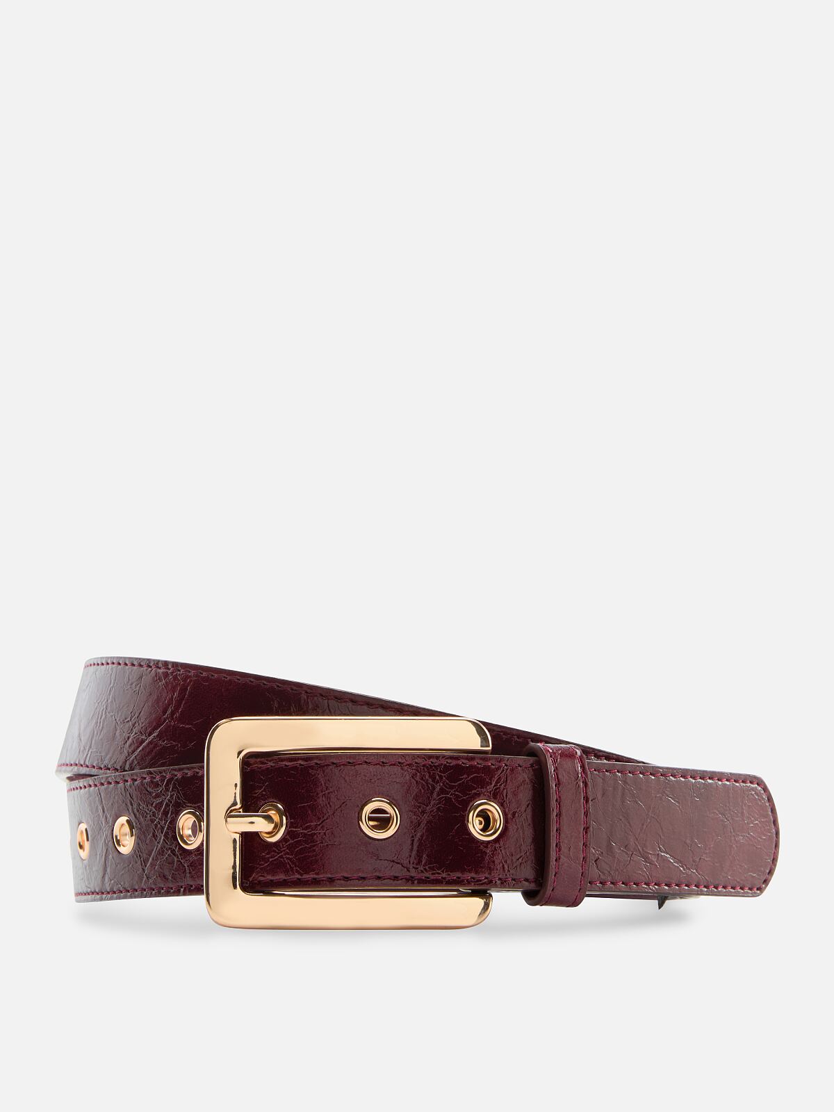 PRIMARK PRESENTS RITA ORA Fashion Buckle, Burgundy, £6, €7, �8, RON34, PLN30, CZK180