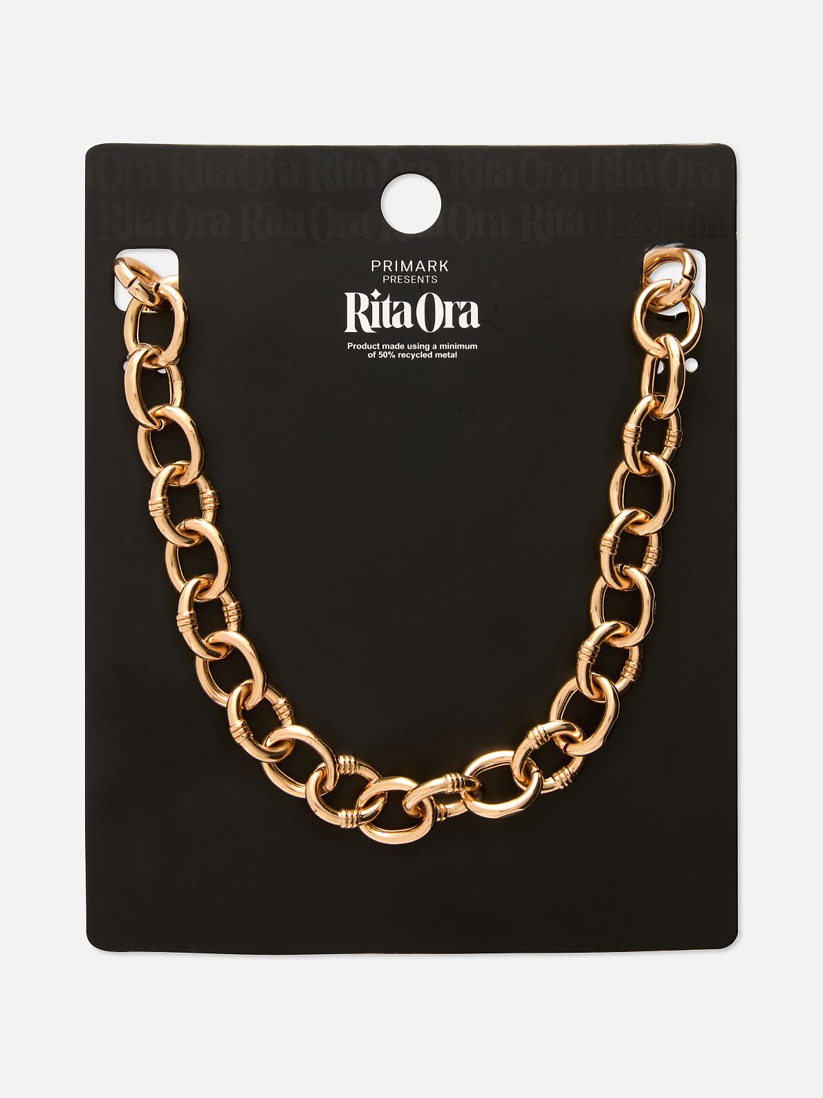 PRIMARK PRESENTS RITA ORA Chunky Chain NL, £5, €6, �7, RON30, PLN26, CZK155