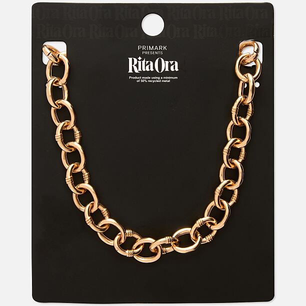 PRIMARK PRESENTS RITA ORA Chunky Chain NL, £5, €6, �7, RON30, PLN26, CZK155