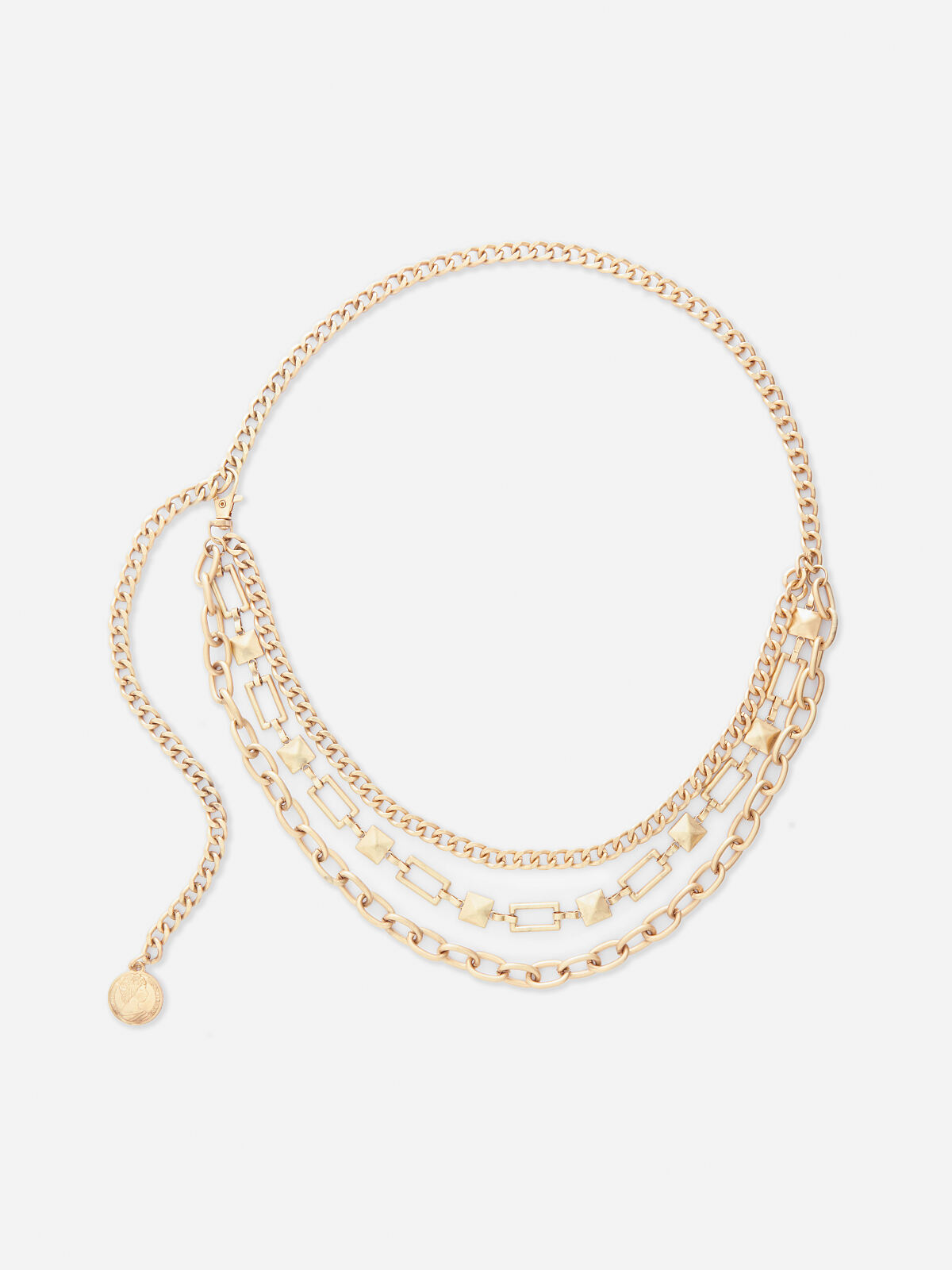 PRIMARK PRESENTS RITA ORA Chain Bely, Gold, £8, €10, �12, RON50, PLN43, CZK260