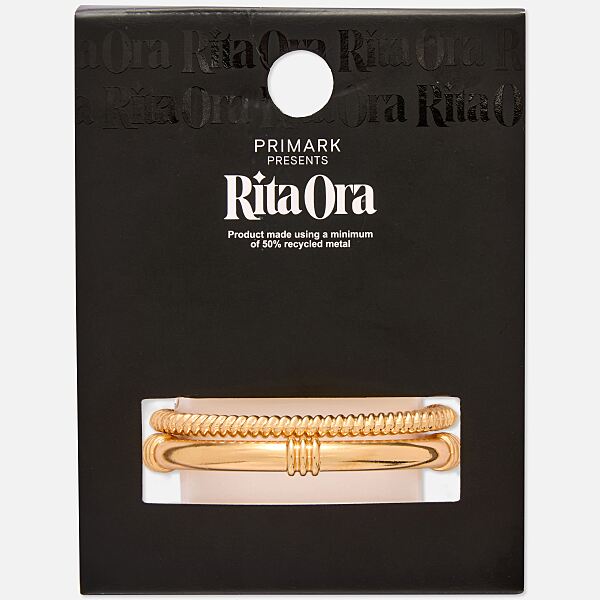 PRIMARK PRESENTS RITA ORA 2PK Cuff, Yellow, £5, €6, �7, RON30, PLN26, CZK155