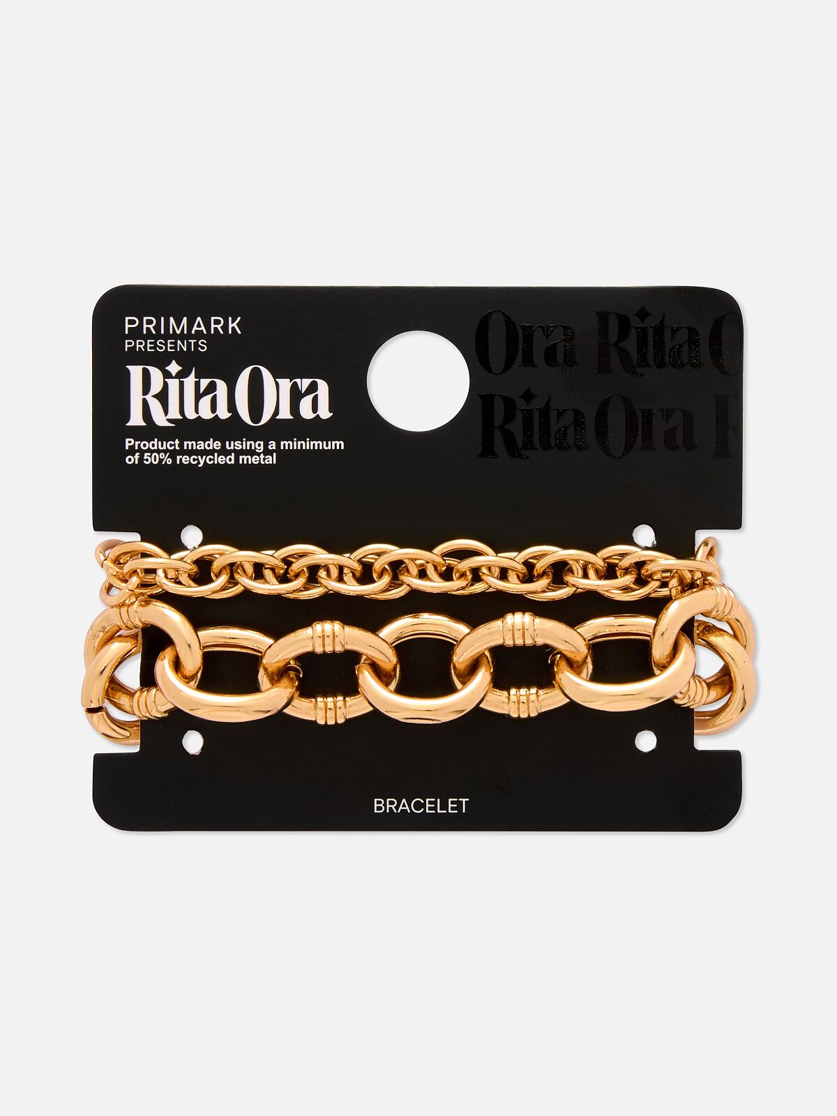 PRIMARK PRESENTS RITA ORA 2pk Chunky Bclt, Yellow, £4..50, €5.50, �6.50, RON26, PLN24, CZK145