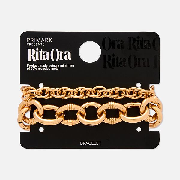 PRIMARK PRESENTS RITA ORA 2pk Chunky Bclt, Yellow, £4..50, €5.50, �6.50, RON26, PLN24, CZK145