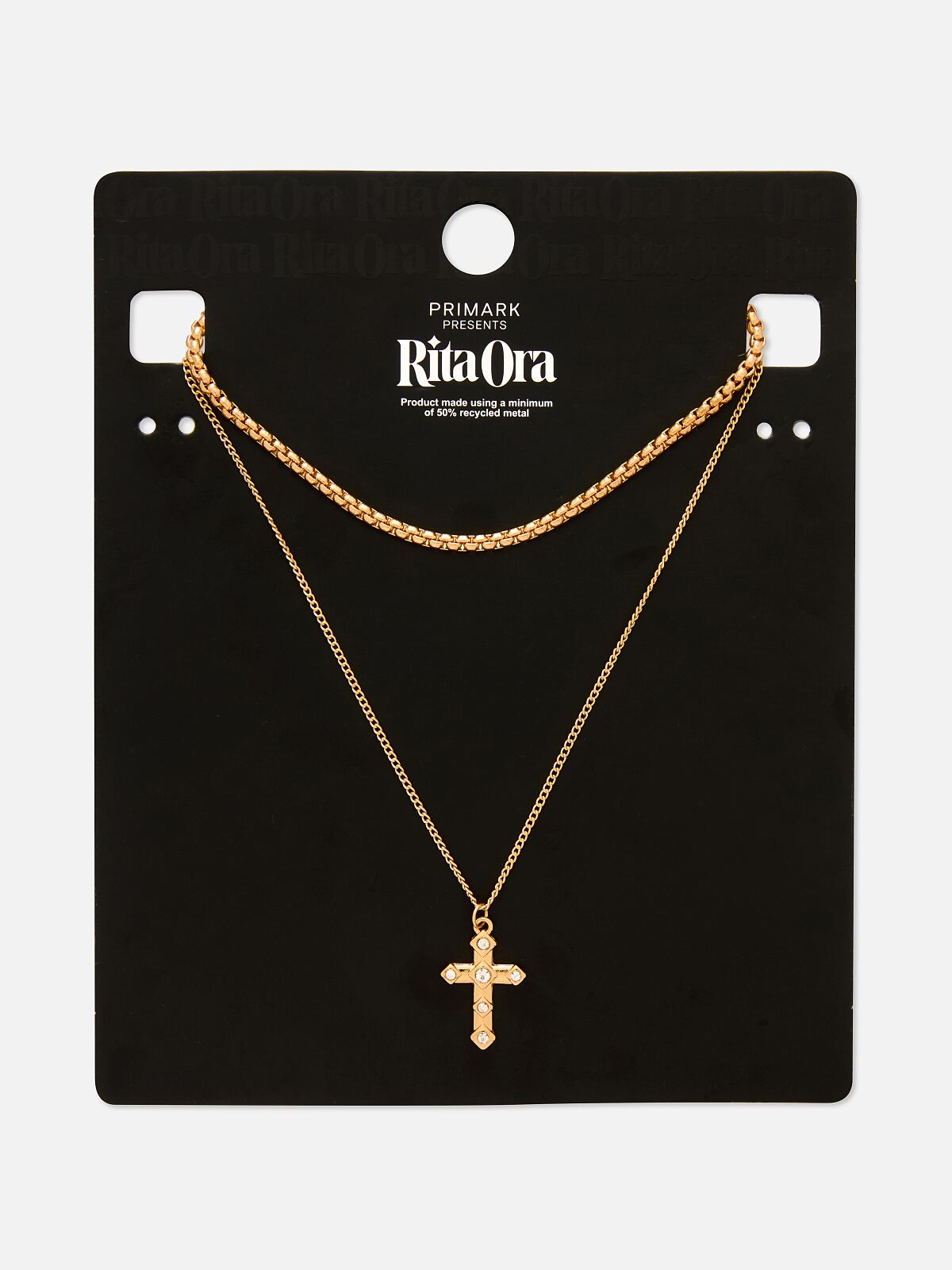 PRIMARK PRESENTS RITA ORA 2 Row Cross NL, Yellow, £4.50, €5.50, �6.50, RON26, PLN24, CZK145