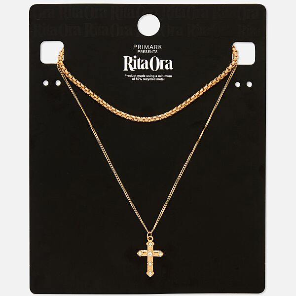 PRIMARK PRESENTS RITA ORA 2 Row Cross NL, Yellow, £4.50, €5.50, �6.50, RON26, PLN24, CZK145