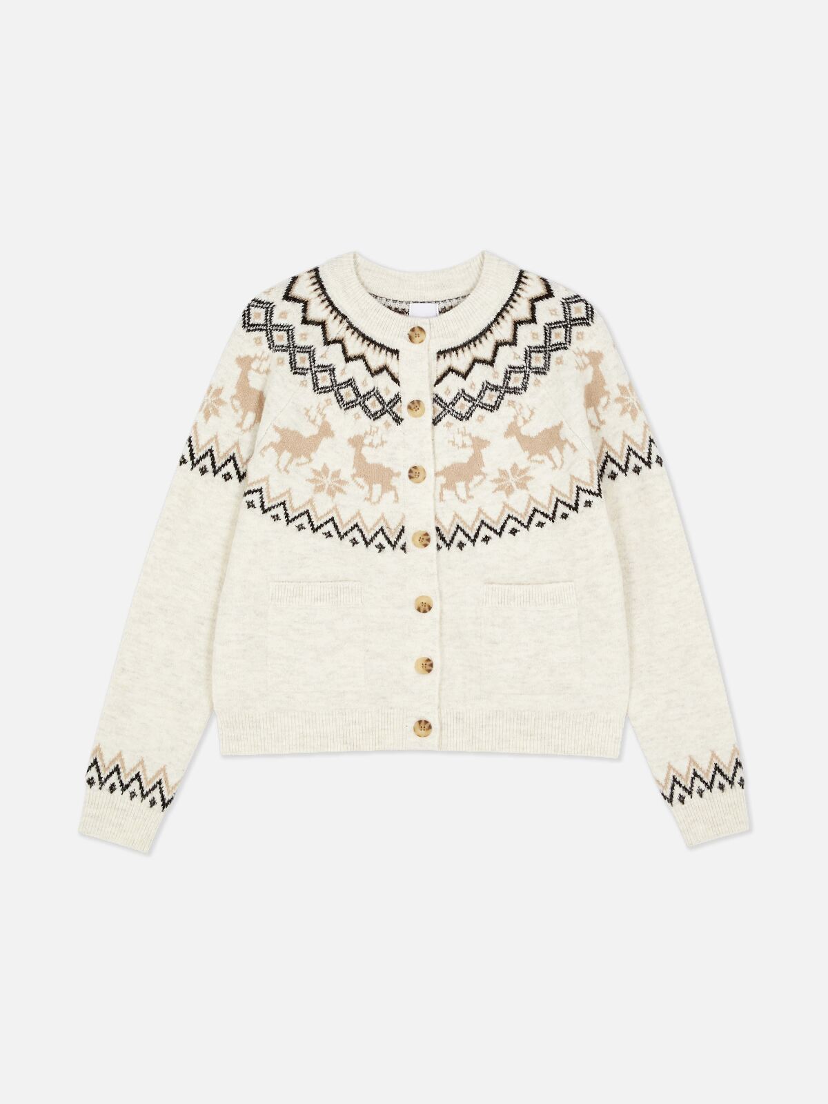 PRIMARK X FAIRISLE CARDIGAN  £16 €18 �20 470 CZK 80 PLN 90 RON-min