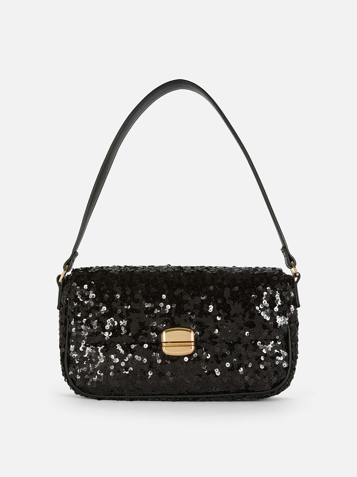 PRIMARK BLACK PTY SEQUIN SHOULDER £12 €14 �16 365 CZK 60 PLN 70 RON-min