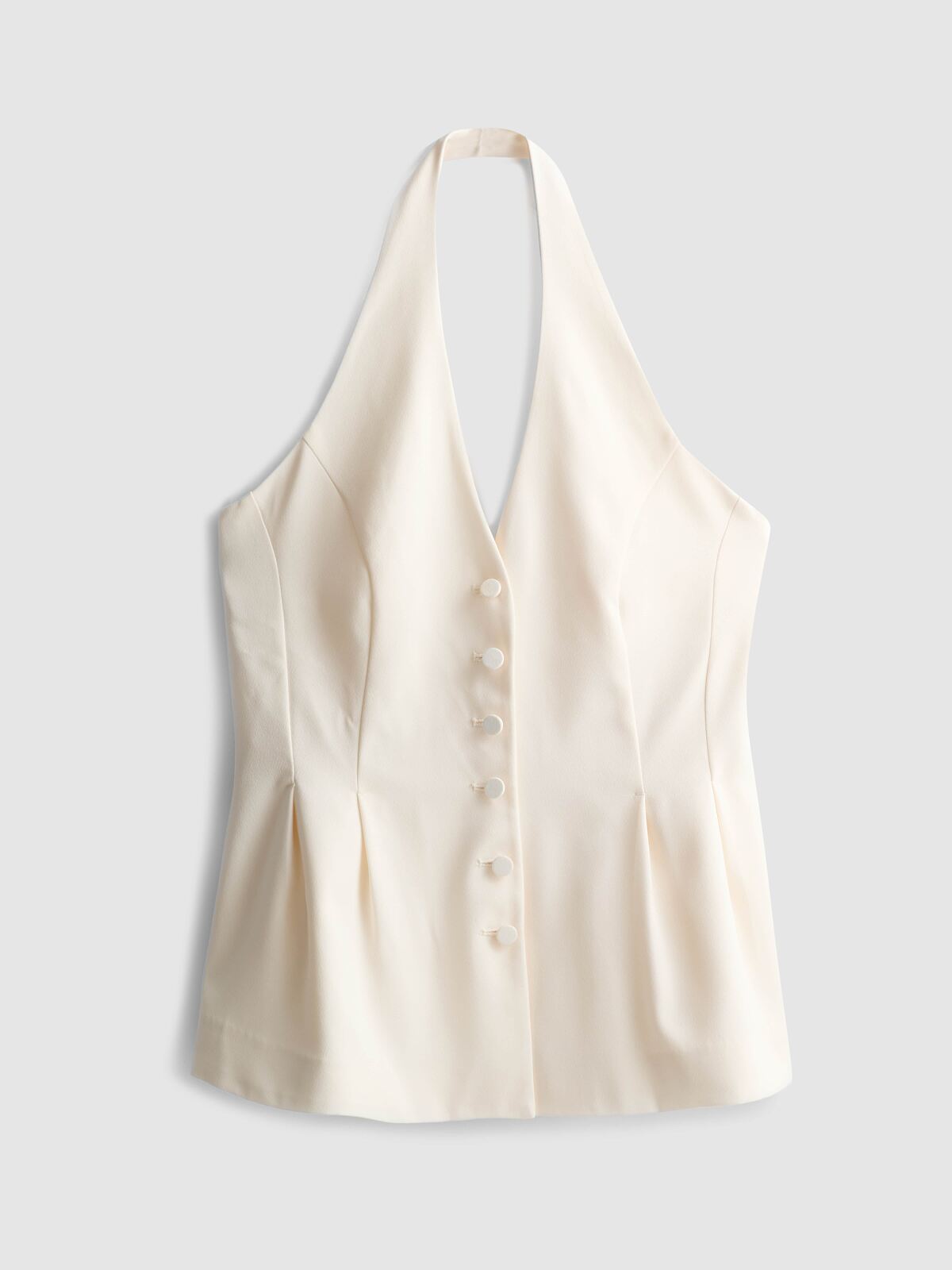PRIMARK SATIN HALTER WAISTCOAT £16 €18 470 CZK 80 PLN 90 RON-min