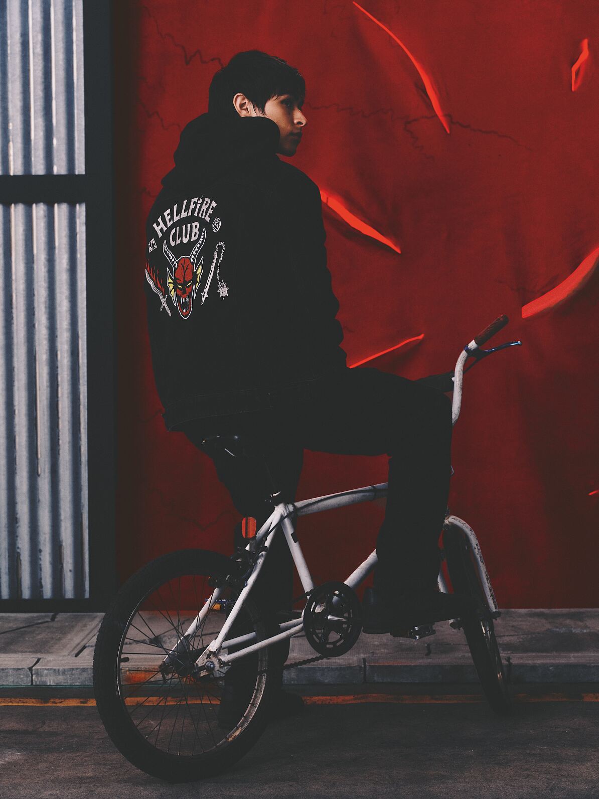 PRIMARK STRANGER THINGS HELLFIRE JACKET