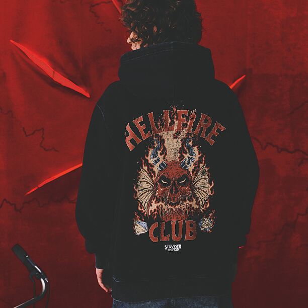 PRIMARK STRANGER THINGS HELLFIRE HOODIE Charcoal �30, £20, €24, 625CZK, 105PLN, 9000HUF, 120RON
