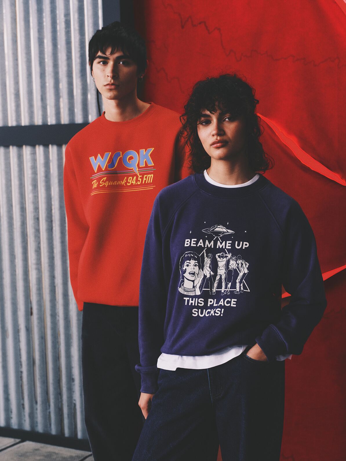 PRIMARK STRANGER THINGS BEAM UP SWEATER Blue �20, £16, €18, 470CZK, 80PLN, 6500HUF, 90RON