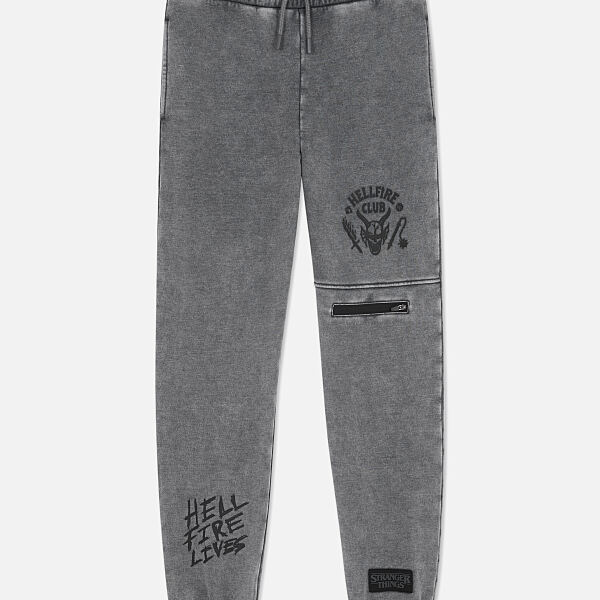 PRIMARK STRANGER THINGS HELLFIRE JOGGER Charcoal �14, £10, €12, 310CZK, 50PLN, 4400HUF, 60RON (2)