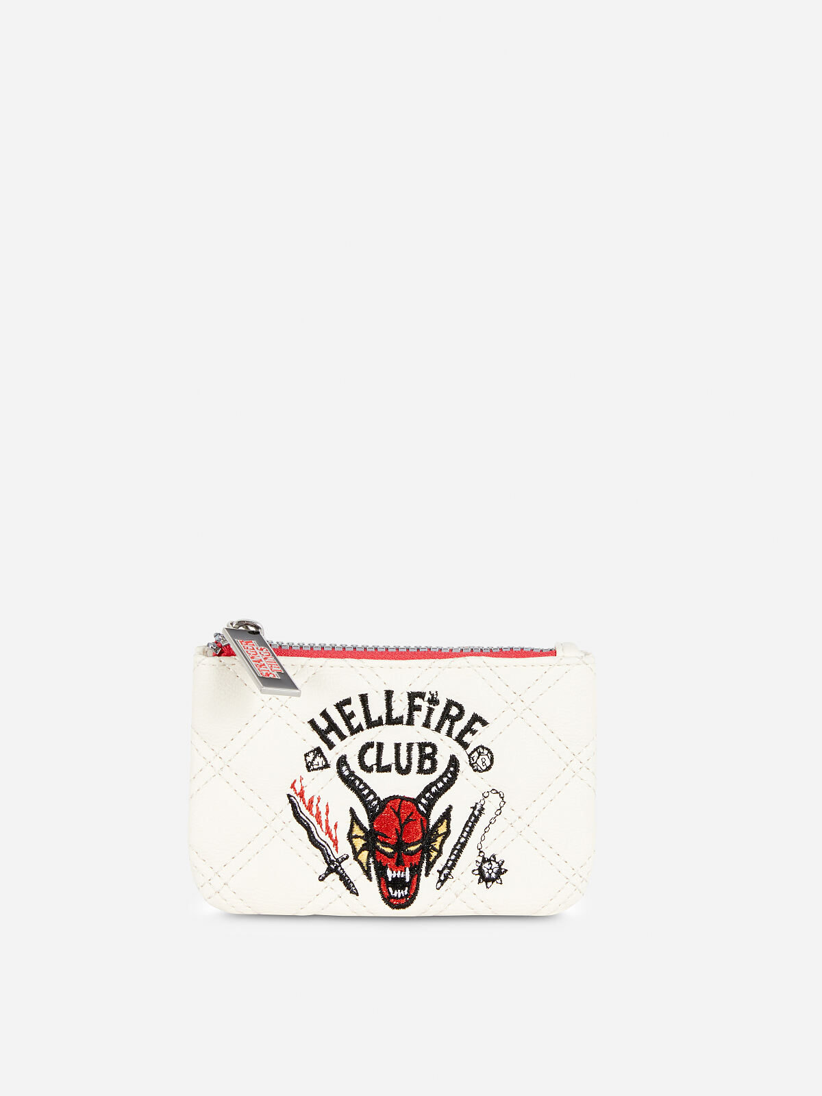 PRIMARK STRANGER THINGS HELLFIRE COIN PURSE Ecru  �6, £4, €5, 130CZK, 22PLN, 1900HUF, 25RON