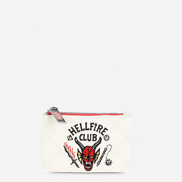 PRIMARK STRANGER THINGS HELLFIRE COIN PURSE Ecru  �6, £4, €5, 130CZK, 22PLN, 1900HUF, 25RON