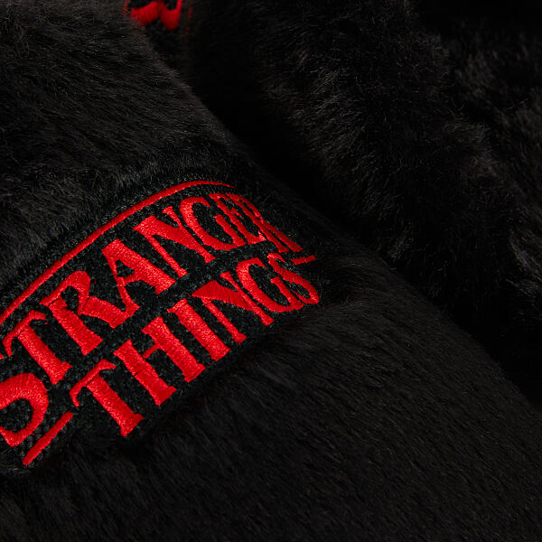 PRIMARK STRANGER THINGS GIFT SLIPPERS Black �9, £7, €8, 210CZK, 34PLN, 3000HUF, 40RON (2)