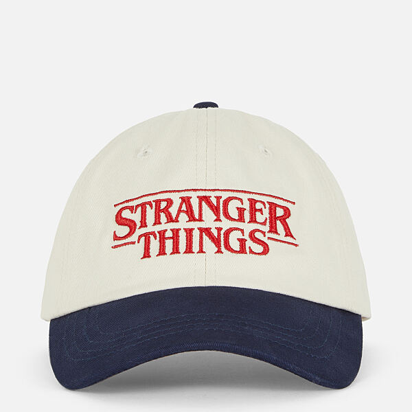PRIMARK STRANGER THINGS CONTRAST LOGO CAP Navy �8, £6, €7, 180CZK, 30PLN, 2600HUF, 34RON