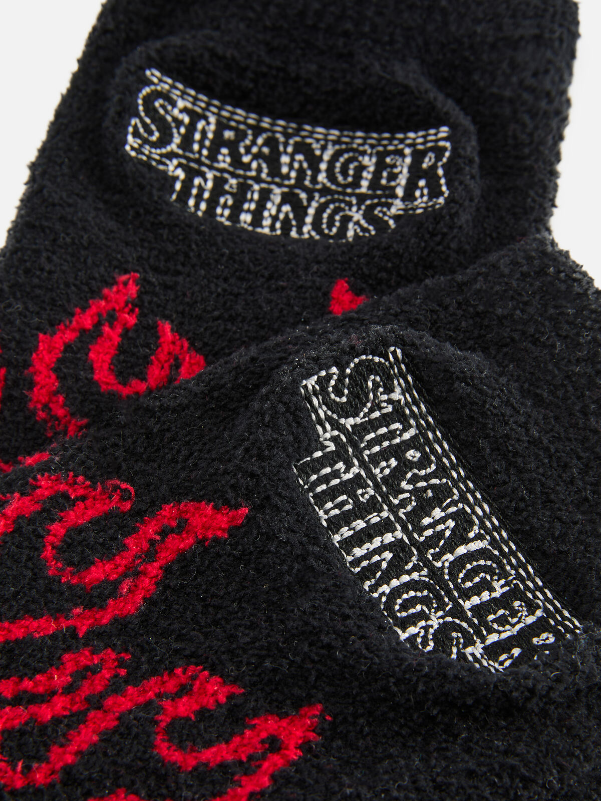 PRIMARK STRANGER THINGS 1PK SOCKS Black �4, £3, €3, 80CZK, 13PLN, 1100HUF, 15RON