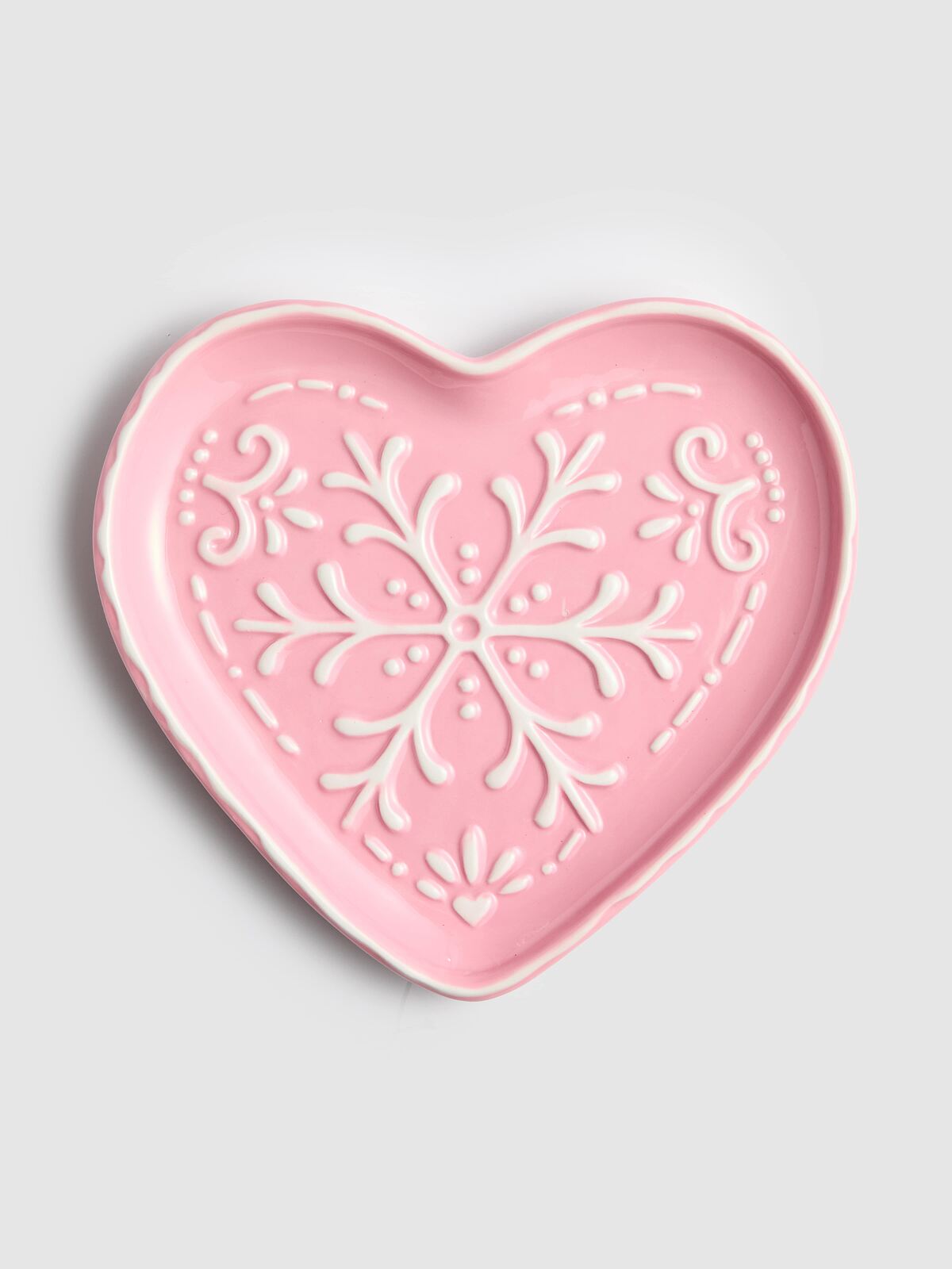 PRIMARK Xdec Pink Heart Plate £5, €6, PLN26, CZK155, RON30-min