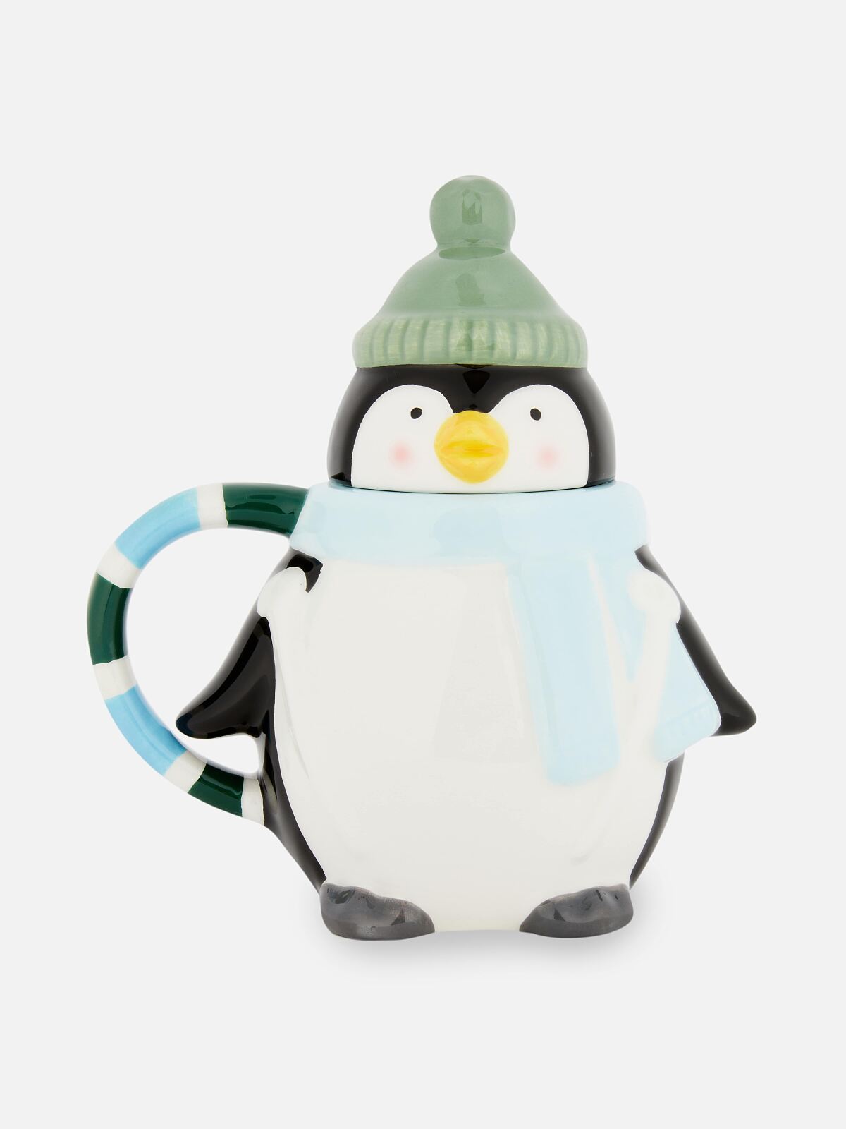 PRIMARK Xdec Penguin Mug W Lid £4.50, €5, PLN22, CZK130, RON25-min