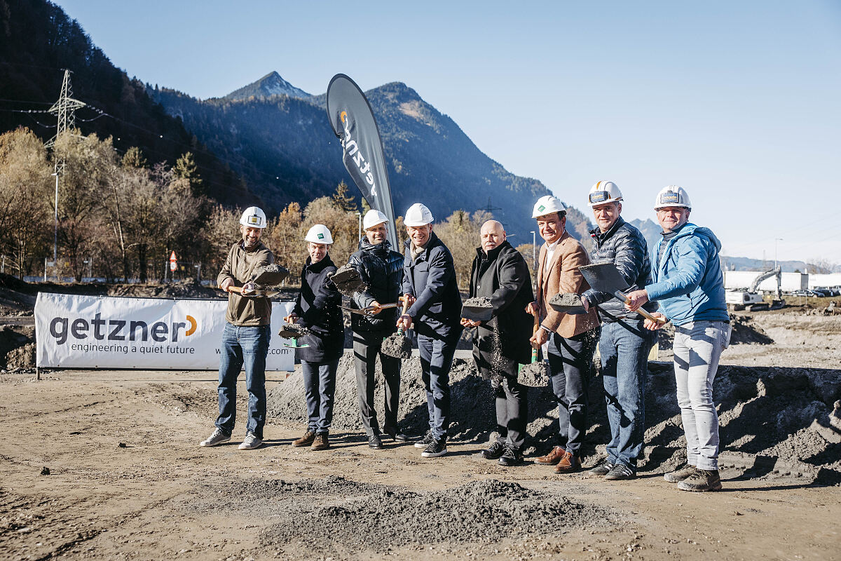 Bild 4: Spatenstich III Getzner-Werk Nüziders