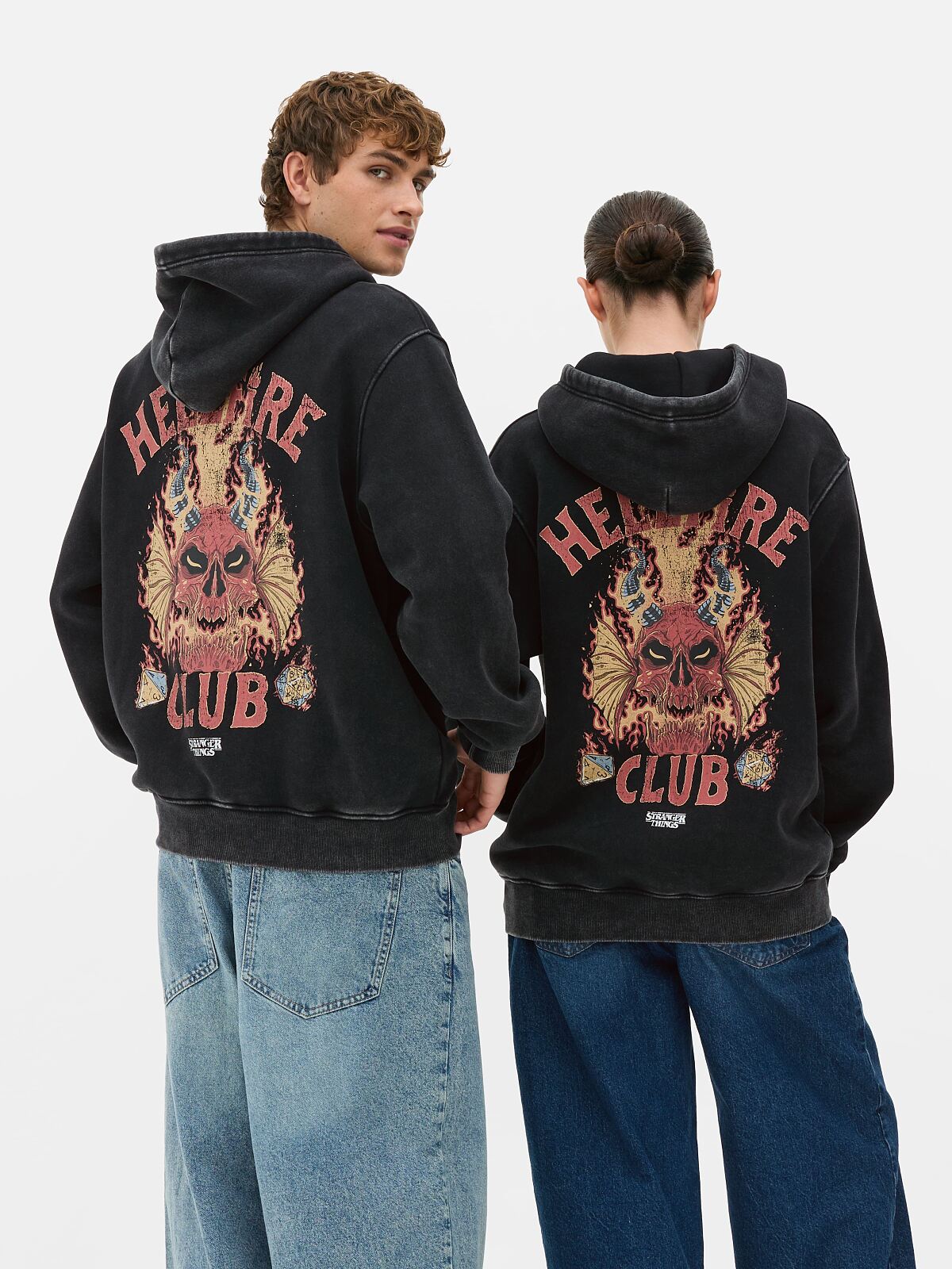 PRIMARK STRANGER THINGS HELLFIRE HOODIE Charcoal �30, £20, €24, 625CZK, 105PLN, 9000HUF, 120RON-min