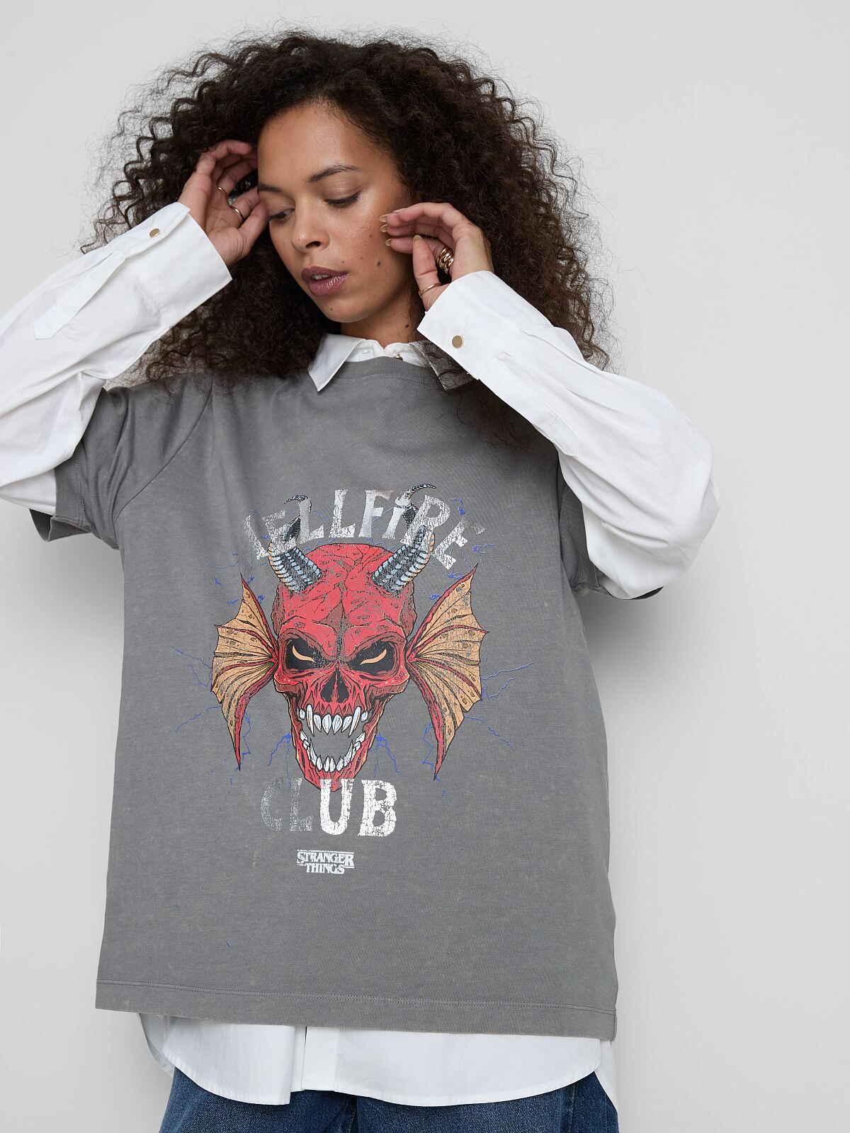 PRIMARK HELLFIRE TEE Grey £14. £10, €12, 310CZK, 50PLN, 4400HUF, 60RON-min