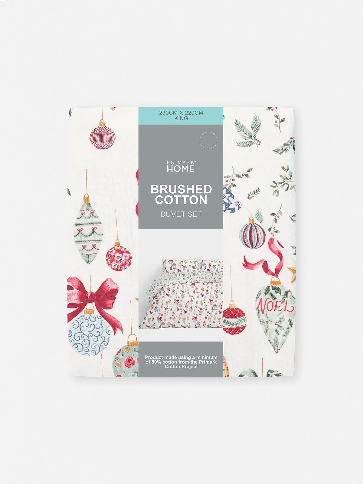 PRIMARK Xmas Watercol Baub Sgl £16, €18, PLN80, CZK470, RON90 (1)-min