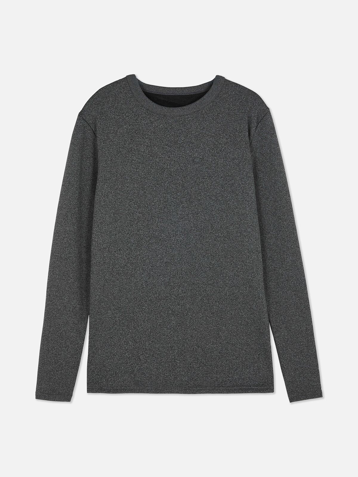 PRIMARK ULTRA WARM HEAT IQ THERMAL LAYER FLEECE TOP CHARCOAL �13, £9, €11, 285CZK, 47PLN, 4000HUF, 54RON (2)-min