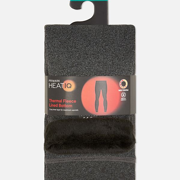 PRIMARK ULTRA WARM HEAT IQ THERMAL LAYER FLEECE BOTTOM CHARCOAL �14, £10, €12, 310CZK, 50PLN, 4400HUF, 60RON-min