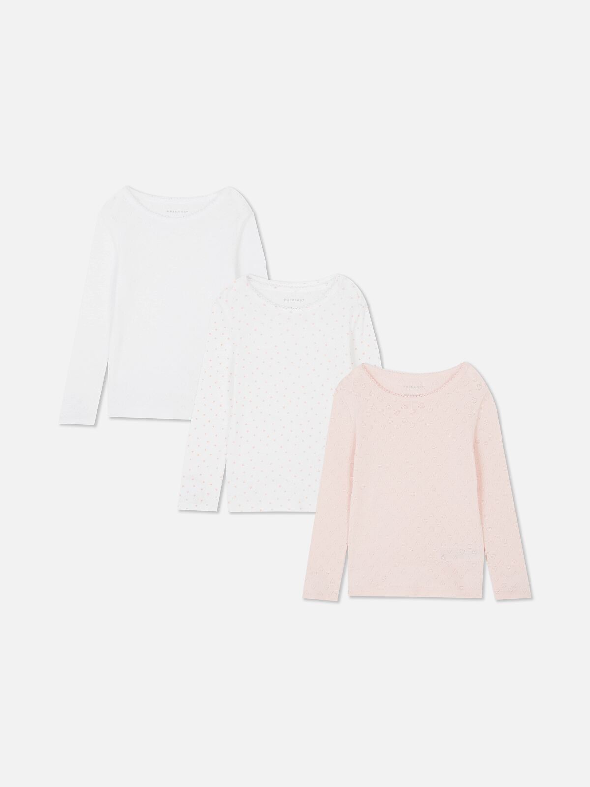 PRIMARK WARM HEAT IQ 3PK THERMAL LONG SLEEVE MULTI �15, £10, €13, 340CZK, 55PLN, 4800HUF, 65RON-min