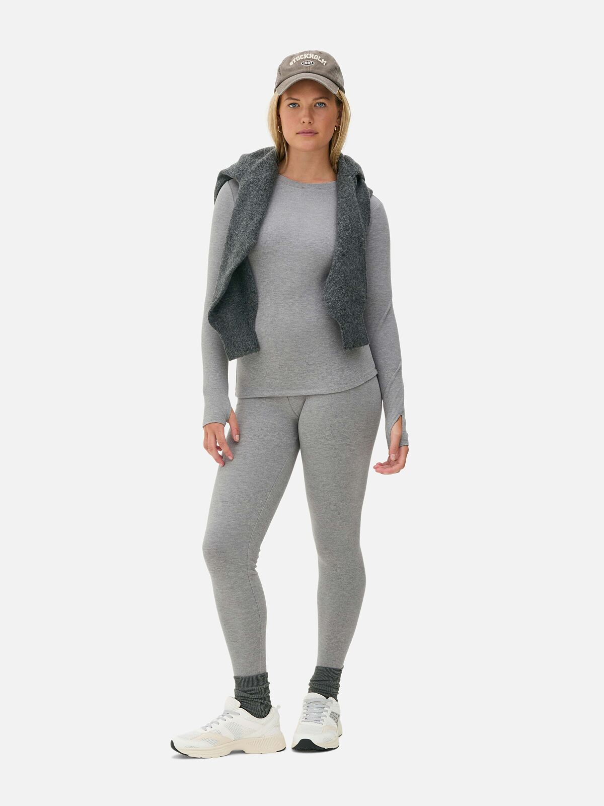 PRIMARK HEAT IQ Fleece Long Sleeve Top GREY �14, £12, €13, 340CZK, 55PLN, 4800HUF, 65RON-min