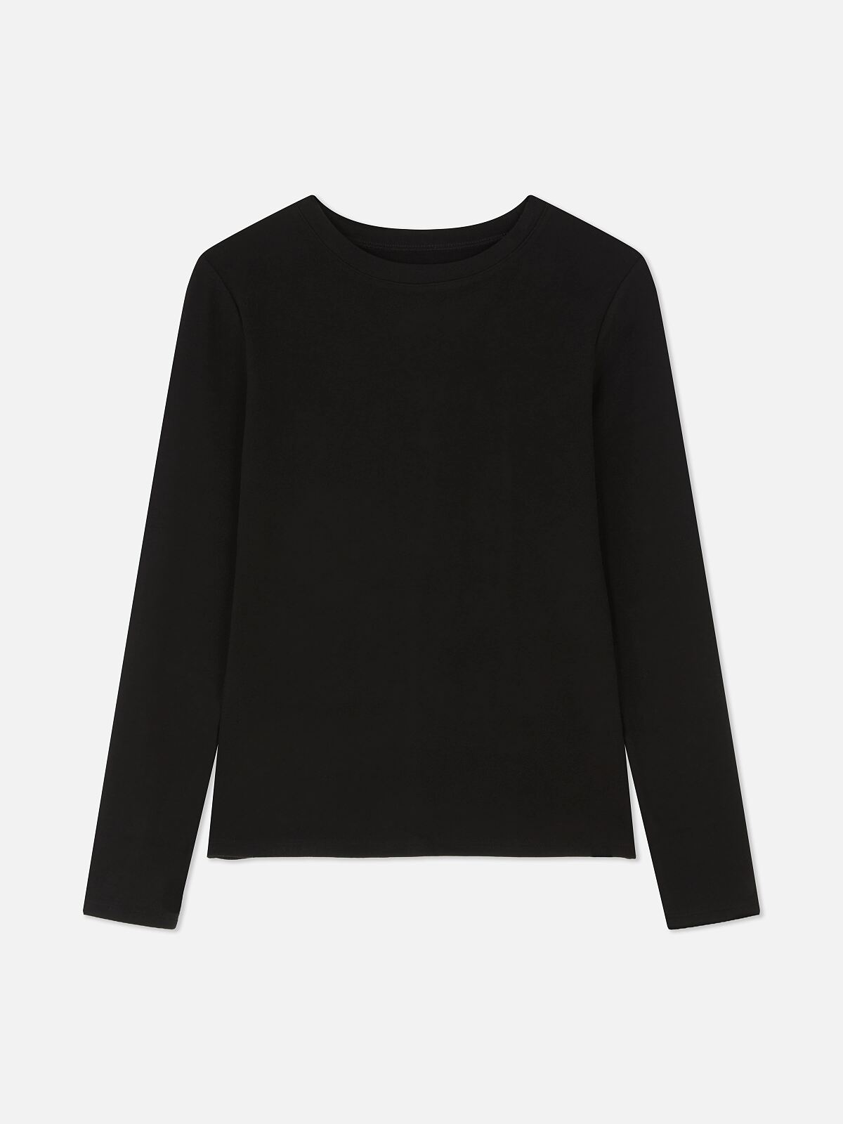 PRIMARK HEAT IQ Fleece Long Sleeve Top BLACK �14, £12, €13, 340CZK, 55PLN, 4800HUF, 65RON (2)-min
